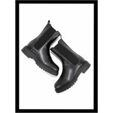 Bambi Siyah  Kadın Bot & Bootie K02246260109