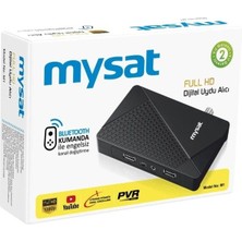 Mysat M1 Youtube Full Hd Bluetooth Kumanda Dijital Uydu Alıcı - Wifi Anteni