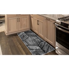 Colorix Kaymaz Deri Taban Tezgah Önü Mutfak Paspası 75X150 cm No: 639