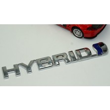 Dk Hybrid Bagaj Krom Metal 3m 3D Logo Amblem