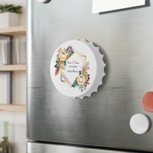 Leylaser 50 Adet Kapak Açacak Magnet Buzdolabı Süsü, Söz, Nişan, Kına, Nikah, Düğün Hatırası Promosyon 14