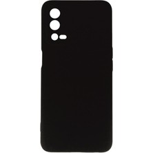 Pluscep Aksesuar Oppo A55 ile Uyumlu Lansman Silikon Kapak (Kamera Korumalı) Telefon Kılıfı