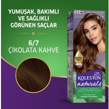 Night Shop Naturals Saç Boyası Çikolata Kahve 6/7