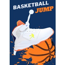 Jump Kidessa 1755-29196 Ultra Hafif Anatomik Tabanlı Çocuk Basketbol Ayakkabısı - NKT01755-BEYAZ-31