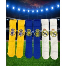 Repost Futbol Çorabı Tozluk Ronaldo Al Nassr 3 Lü