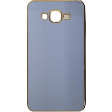 Pluscep Aksesuar Samsung J7 ile Uyumlu Platin Krom Volet Kılıf