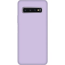 Pluscep Aksesuar Samsung S10E ile Uyumlu Lansman Silikon Kapak Telefon Kılıfı