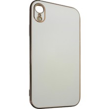 Pluscep Aksesuar iPhone Xr ile Uyumlu Platin Krom Volet Kılıf