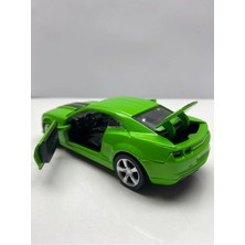 Hepsilazım Diecast,metal Model  Oyuncak Araba Chevrolet Camaro Kaput Bagaj Açılır Çek Bırak