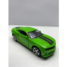 Hepsilazım Diecast,metal Model  Oyuncak Araba Chevrolet Camaro Kaput Bagaj Açılır Çek Bırak