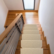 Stepmat Bukle Halıdan Alınlıklı Basamak ve Merdiven Paspası 16'lı