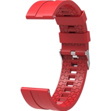 Kny Huawei Watch 4 Pro 47 mm (22MM) Için Standart Silikon Kayış-Kordon