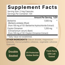 Naturebell Berberine 1500 mg 240 Tablet