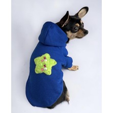 Bonanza Green Stars Köpek Sweatshirt  Hoodie  Köpek Kazağı  Köpek Kıyafeti