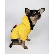 Bonanza Yellow Mickey Köpek Sweatshirt  Hoodie  Köpek Kazağı  Köpek Kıyafeti