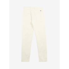 Fabrika Kırık Beyaz Erkek Normal Chino Pantolon F3WM-PNT168