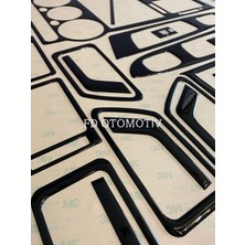FD Otomotiv Hyundai Getz 2001 - 2010 Maun Kaplama Piano Black Renk