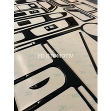 FD Otomotiv Hyundai Getz 2001 - 2010 Maun Kaplama Piano Black Renk