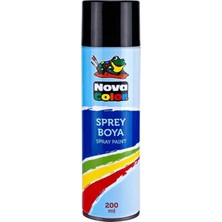 Nova Color NC-805 Sprey Boya Siyah