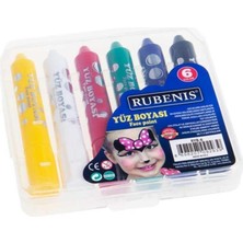 Rubenıs Yüz Boyası Çevirmeli 6 Lı Ryb 6