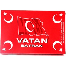 Vatan Bayrak Kumaş Bayrak 80 x 120 cm Ebat Vatan