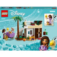 LEGO® | Disney Asha Rosas Şehrinde 43223 - 6 Yaş ve Üzeri Çocuklar için Dilek Filminden Koleksiyonluk Yaratıcı Oyuncak Yapım Seti (154 Parça)