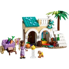 LEGO® | Disney Asha Rosas Şehrinde 43223 - 6 Yaş ve Üzeri Çocuklar için Dilek Filminden Koleksiyonluk Yaratıcı Oyuncak Yapım Seti (154 Parça)