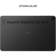 Wowacs Huawei Matepad Se 10.4 Inç Uyumlu 360° Dönebilen Standlı Tablet Kılıfı Ekran Koruyucu ve Kalem Seti