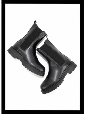 Bambi Siyah  Kadın Bot & Bootie K02246260109