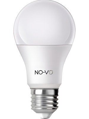 No-Vo 9W(60W) 810LM 6500K Beyaz Işık Ampül 10 Adet