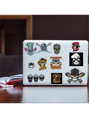 Reysa Tasarım Zombie Sticker Set-1 11 Parça Telefon, Tablet, Defter, Laptop Sticker