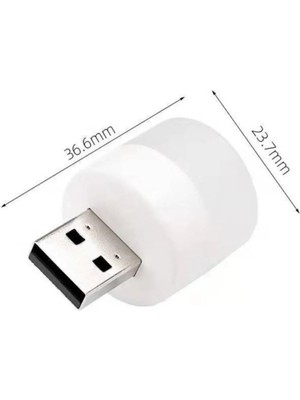 Hiqonic  Mini LED Okuma Işığı Gece Lambası USB LED Işık Aydınlatma Lambası Miniledısık