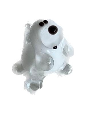 Hasyılmaz El Yapımı Mini Murano Cam Köpek Biblo A117-05