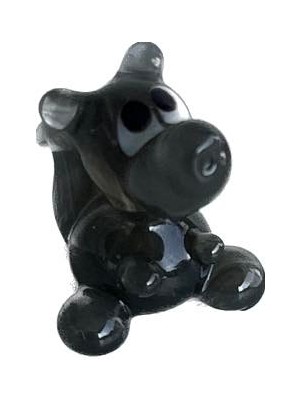 Hasyılmaz El Yapımı Mini Murano Cam Köpek Biblo A122-05