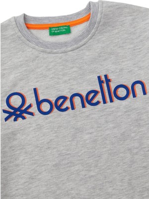 United Colors Of Benetton Erkek Çocuk Kapüşonlu Sweatshirt