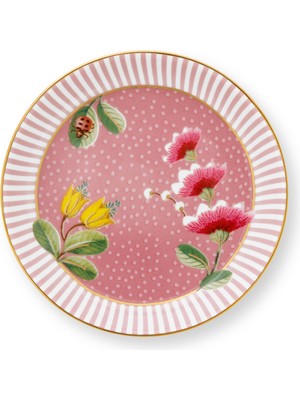 Pip Studio La Majorelle Pembe Porselen Çay Tabağı 9 cm