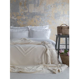 Apricitas Home Moneda Triko Çift Kişilik Yatak Örtülü Nevresim Seti