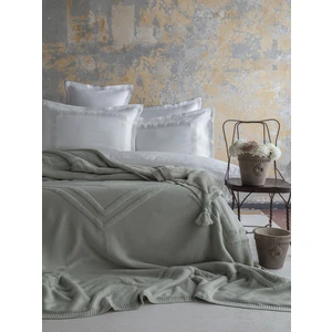 Apricitas Home Moneda Triko Çift Kişilik Yatak Örtülü Nevresim Seti