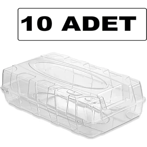 10 Adet Erkek Ayakkabı Saklama Kutusu - Şeffaf Ayakkabı Kabı Seyahat Için Uygundur