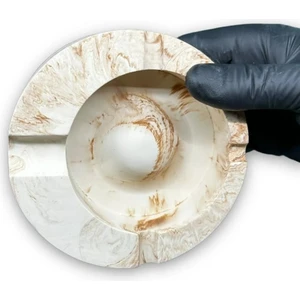 Büyük Boy Beton Kül Tablası Küllük Mermer Desen