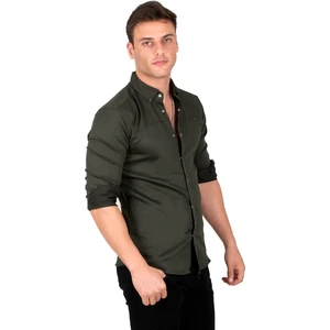 Çıt Çıt Düğmeli Kot Gömlek 2300412