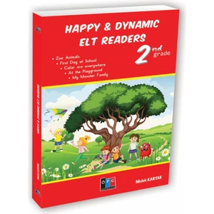 ÖFC Yayıncılık Happy & Dynamic ELT Readers 2 –  2. Sınıf 5 İngilizce Hikaye Seti