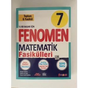 Fenomen Yayınları Fenomen 7. Sınıf Matematik Fasikül Seti (6 Fasikül)