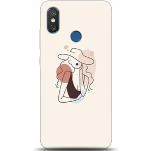 Phone Kılıf Xiaomi Mi 8 Kılıf Hd Baskılı Kılıf - Followed Institution 0380