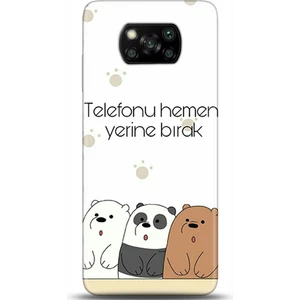 Phone Kılıf Xiaomi Poco X3 Kılıf Hd Baskılı Kılıf - Followed Institution 0023