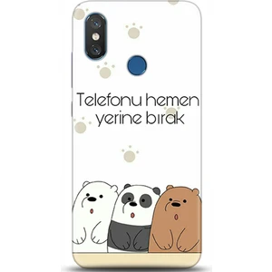 Phone Kılıf Xiaomi Mi 8 Kılıf Hd Baskılı Kılıf - Followed Institution 0023