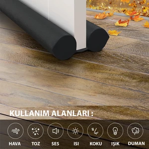 Kapı Altı Rüzgar Önleyici  Soğuk Toz Duman Gürültü Önleyici