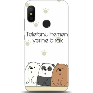 Phone Kılıf Xiaomi Mi A2 Lite Kılıf Hd Baskılı Kılıf - Followed Institution 0023