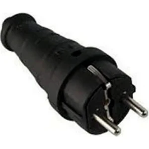 ERA00900 Eratool Kauçuk Erkek Fiş Monofaze Düz 1X16A