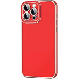 iPhone 15 Pro Kılıf Luxury Seri Kamera Korumalı Silikon Kapak